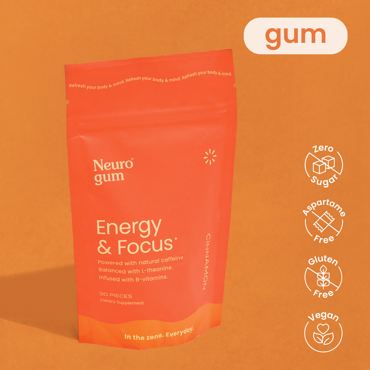 NEUROGUM ENERGY & FOCUS