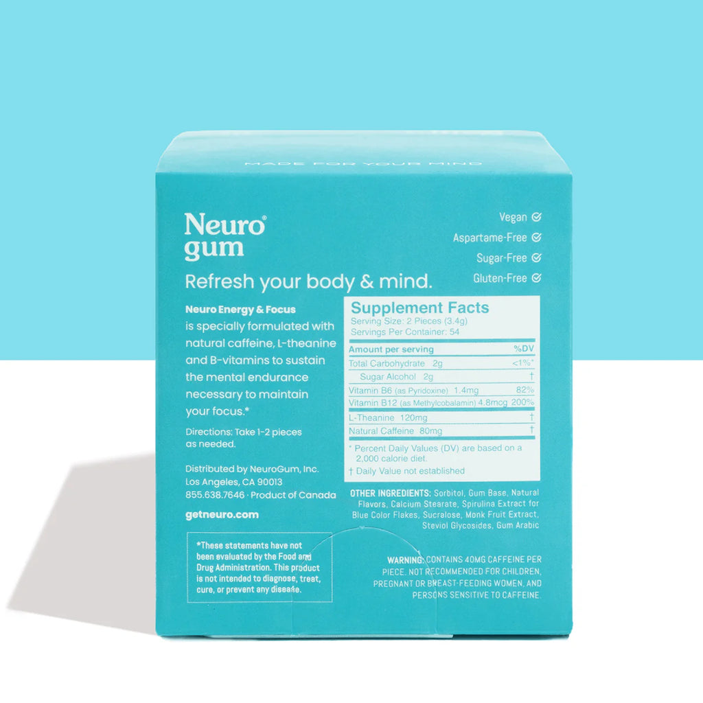 NEUROGUM ENERGY & FOCUS